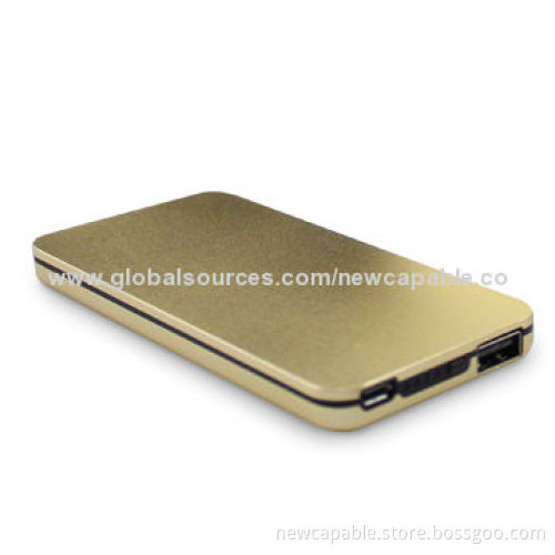 Ultra-slim Power Bank with 4,000mAh Capacity